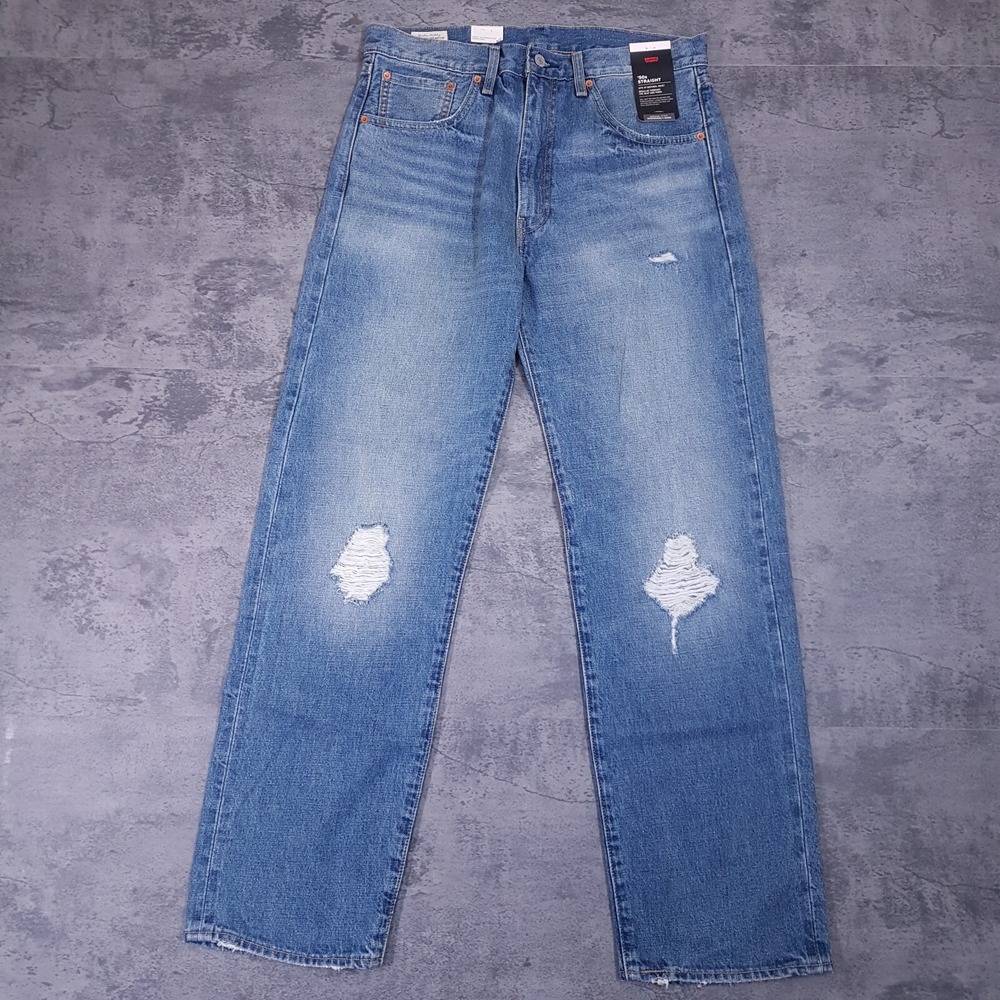 LEVI'S Lot 50's‎ Straight Premium Quality Selvedge Denim Jeans Mens Size 32x32